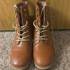 Kork-Ease Tan Heeled Boots